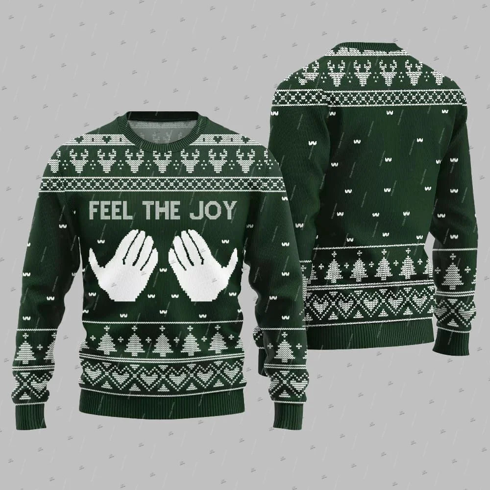 Feel The Joy Christmas Jumper