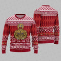 Gingershred Man Red Christmas Jumper