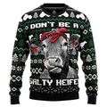 Salty Heifer Christmas Jumper