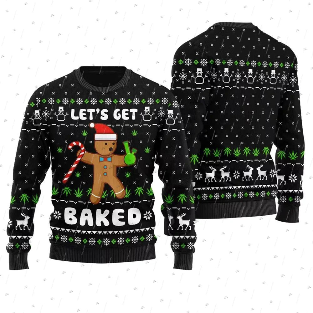 Let's Get Baked Christmas Jumper