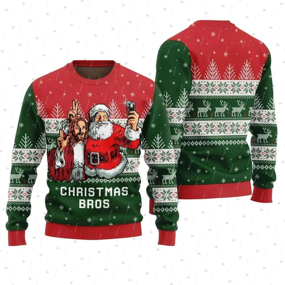 Christmas Bros Christmas Jumper