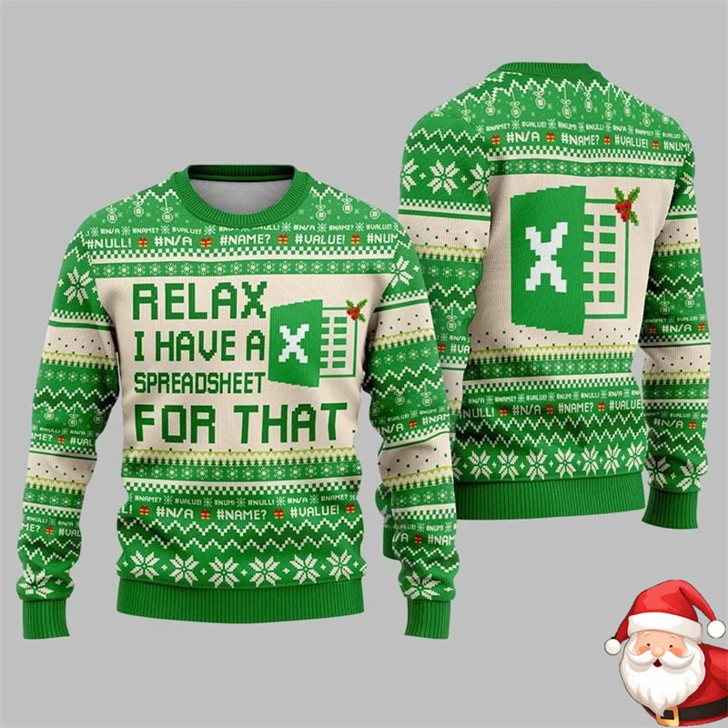 I Have A Spreadsheet For That Christmas Jumper
